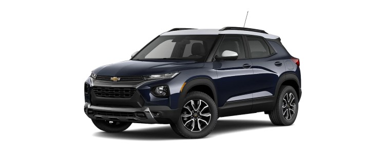 2021 Chevrolet Trailblazer Midnight Blue Metallic/Summit White