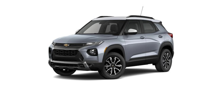 2021 Chevrolet Trailblazer Satin Steel Metallic/Summit White