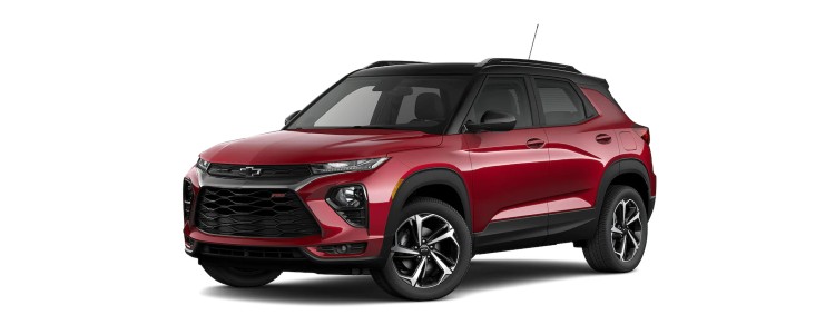 2021 Chevrolet Trailblazer Scarlet Red Metallic/Mosaic Black Metallic