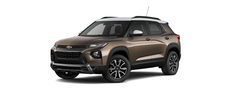 2021 Chevrolet Trailblazer Zeus Bronze Metallic/Summit White