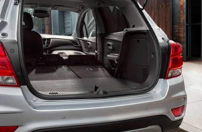 A view inside the cargo hold of the 2021 Chevrolet Trax