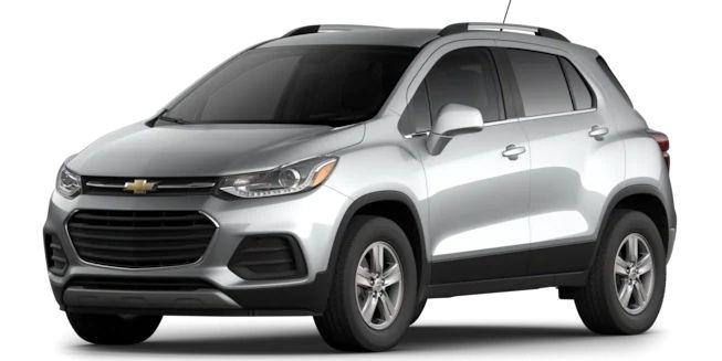 Side view of the 2021 Chevrolet Trax LT.