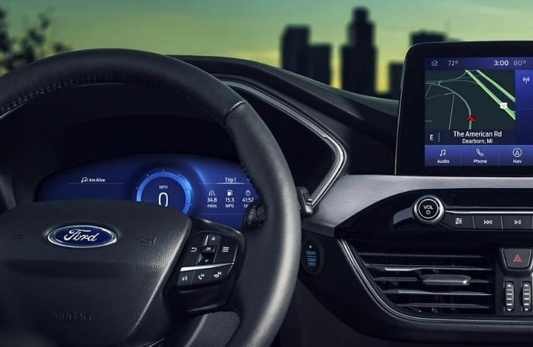 2022 Ford Escape dashboard