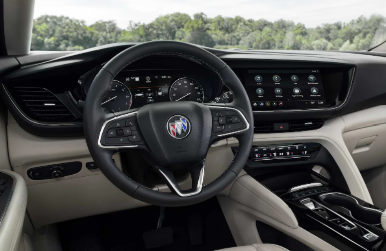 2022 Buick Envision steering wheel