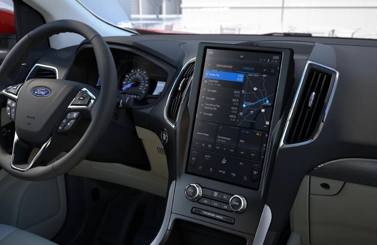 2022 Ford Edge Shift dashboard view