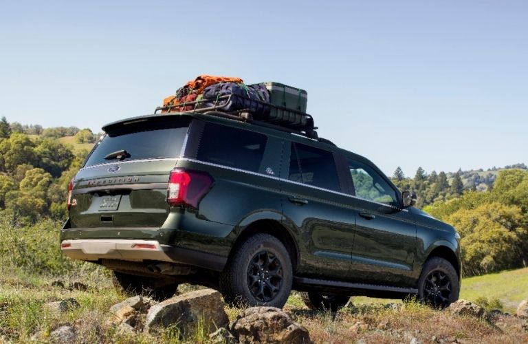 2022 Ford Expedition back and side view