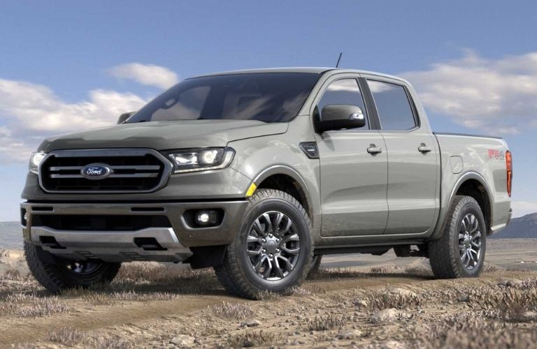 2022 Ford Ranger in Cactus Gray