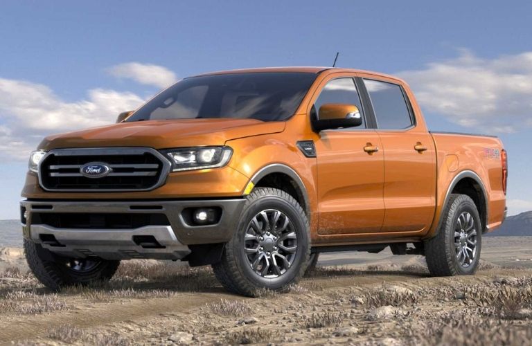 2022 Ford Ranger in Cyber Orange