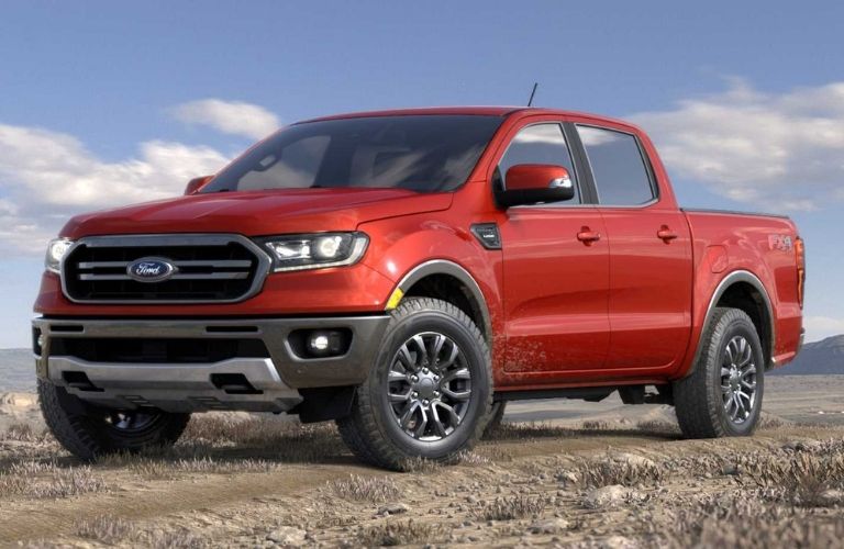 2022 Ford Ranger in Hot Pepper