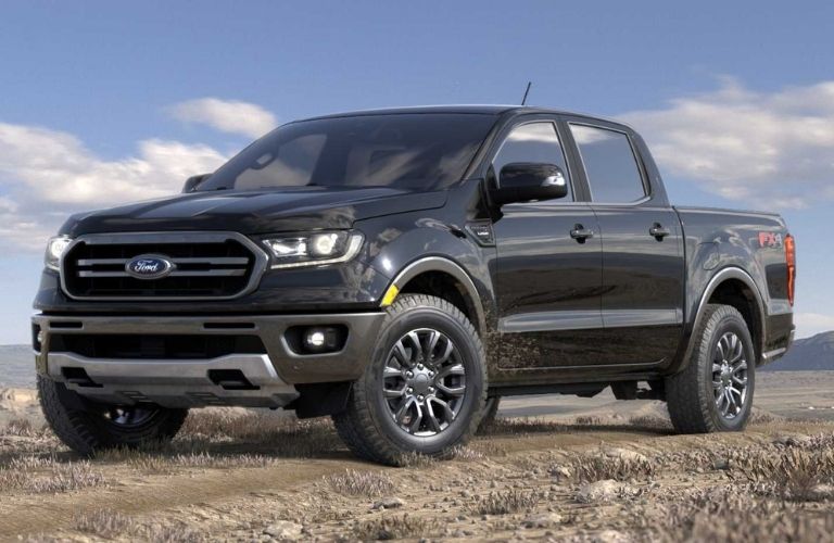 2022 Ford Ranger in Shadow Black