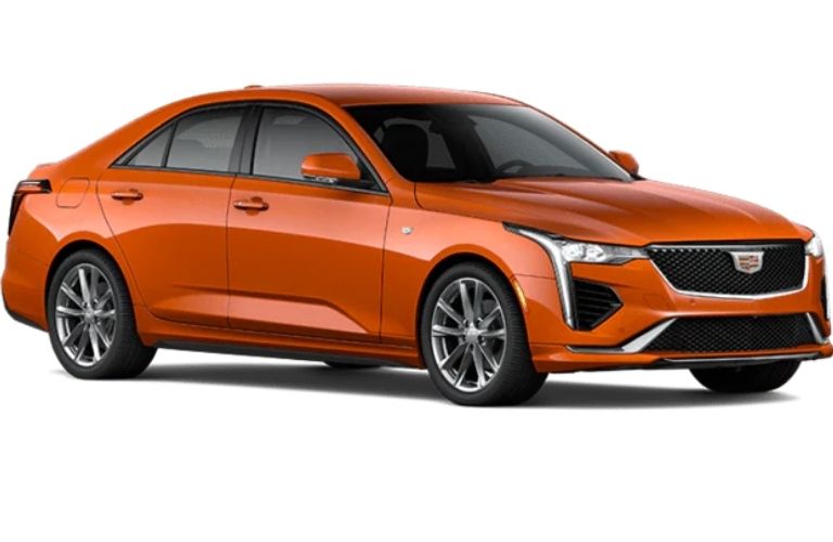 2022 Cadillac CT4 Blaze Orange Metallic