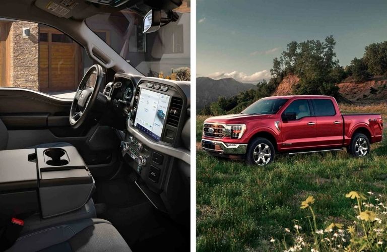 2022-ford-f-150-Interior-and-exterior