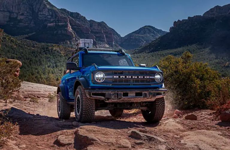 Front View of the 2023 Ford Bronco