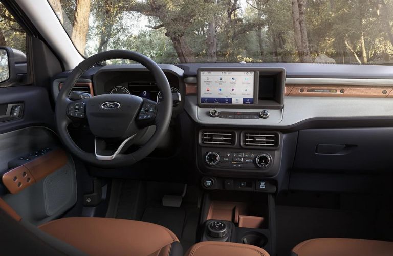 2024 Ford Maverick front interior