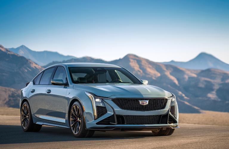 2025 Cadillac CT5-V Blackwing on a smooth terrain 