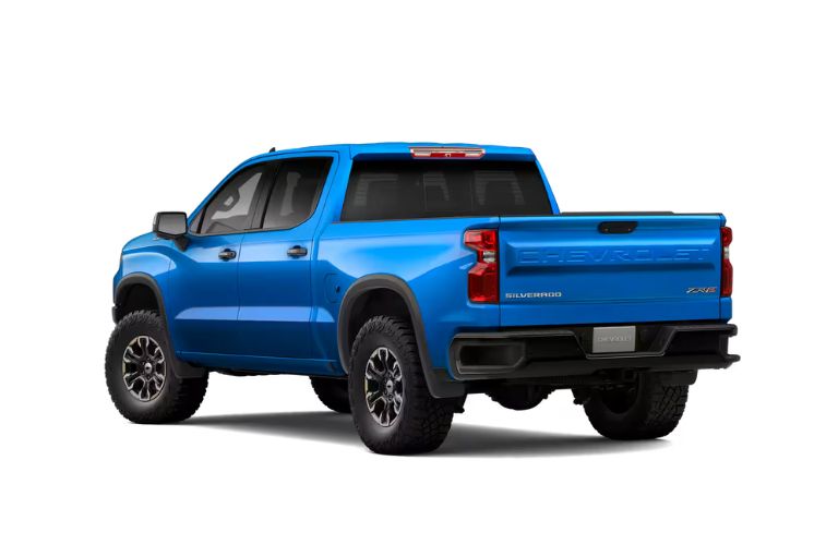 2025 Chevrolet Silverado exterior rear view