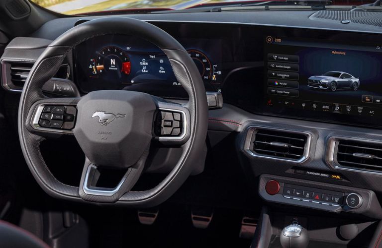 2026 Ford Mustang interior front dash