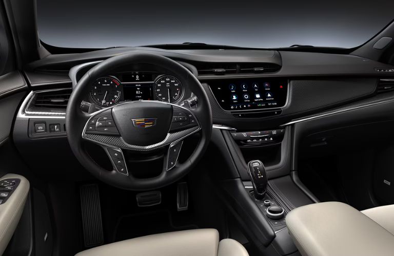 2026 Cadillac XT5 interior front view